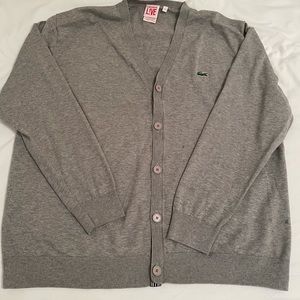 Men’s Lacoste Cardigan Sweater
